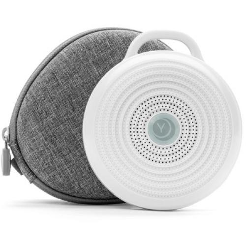 Color White  Portable White Noise Machine and Travel Case