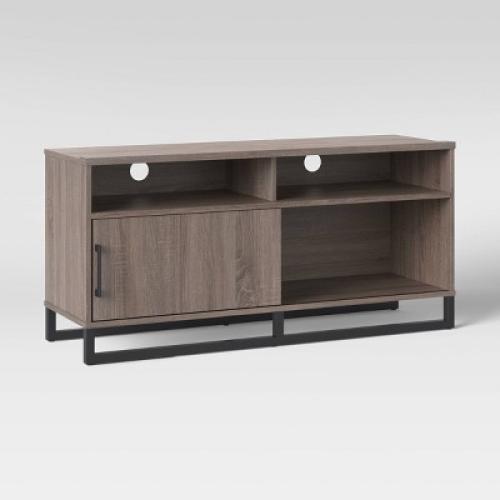 Mixed Material TV Stand for TVs up to 54 Gray - Room Essentials™