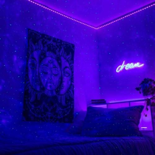 LED Galaxy Projector Laser Star Lights with Remote - West & Arrow