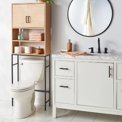 Mixed Material Bath Etagere - Brightroom™