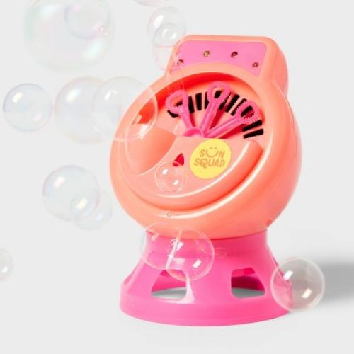 Light Up Bubble Maker Pink - Sun Squad™: Bubble Blower Toy for Kids 3