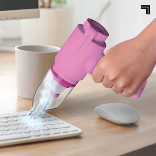 Sharper Image Cordless Handheld Vacuum and Blower Pink