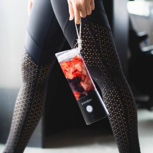 BlendJet 2 Portable Blender with Orbiter drinking lid - Black