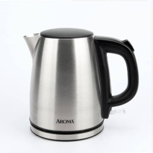 Aroma Size  1L Electric Water Kettle - Stainless Steel