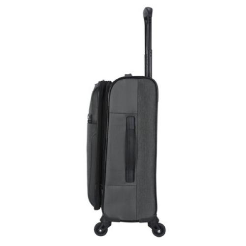 Skyline Softside Carry On Spinner Suitcase - Gray Heather