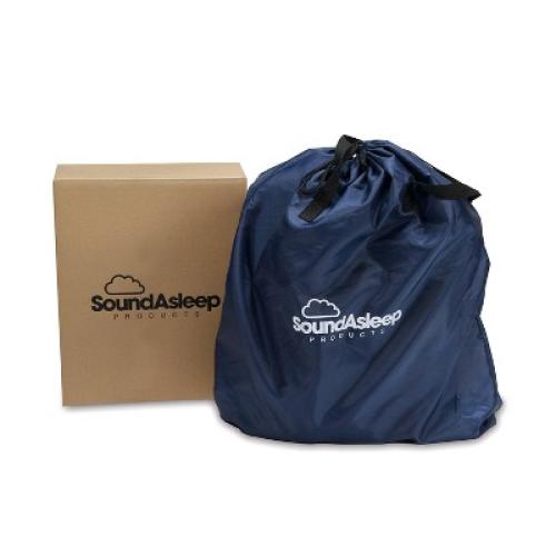 SoundAsleep Dream Series Air Mattress with ComfortCoil Technology & Internal High Capacity Pump -  Queen - Blue