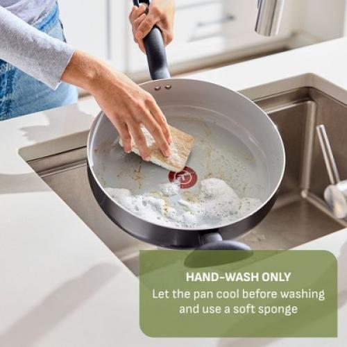 T-Fal Simply Cook 11 Ceramic Nonstick Square Griddle Black