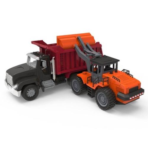 DRIVEN – Medium Toy Construction Truck with Remote Control – R/C Midrange Front End Loader