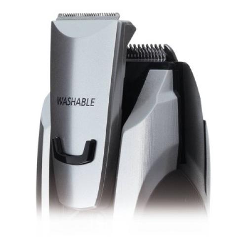 Panasonic Men's All-in-One Rechargeable Facial Beard Trimmer and Total Body Hair Groomer - ES-GB80-S