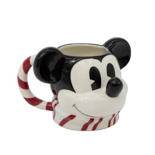 Disney 17.2oz Ceramic Holiday Mug Red/Black