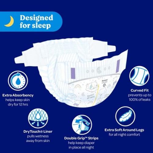 Huggies Disposable Overnight Diapers - Size 6 - 84ct