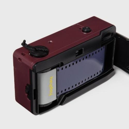 Color cherry red 35mm Camera with Film - heyday™ Cherry