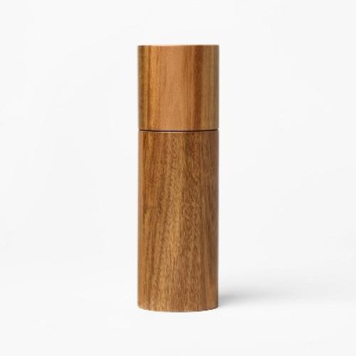 8 Acacia Salt or Pepper Grinder Natural Wood - Figmint™