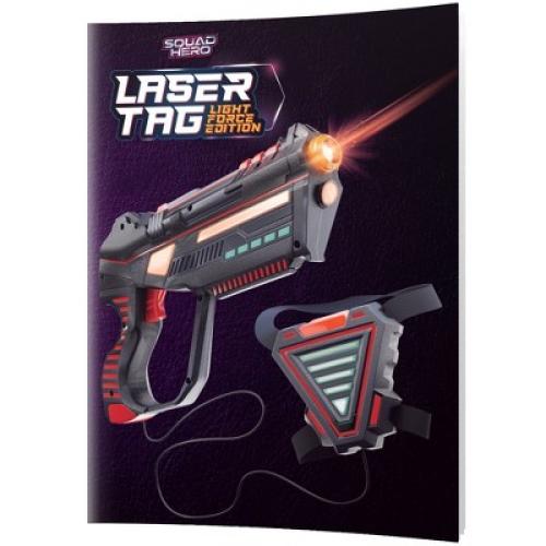 Squad Hero Rechargeable Laser Tag Set for Kids and Adults - Light Force Edition (Set of 4), Birthday Gifts for Boys
