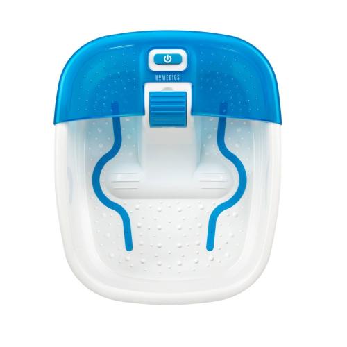 Homedics Bubble Bliss® Deluxe Foot Spa Surrounds Your Feet with Massaging Bubbles - Blue