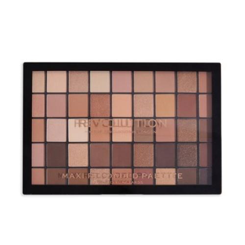 Multicolor Makeup Revolution Maxi Reloaded  Eyeshadow Palette - Ultimate Nudes - 0.27oz