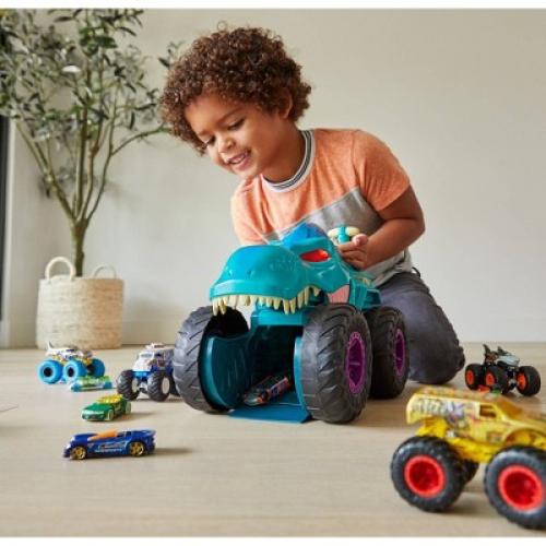 Hot Wheels Monster Trucks Car Chompin' Mega-Wrex Vehicle