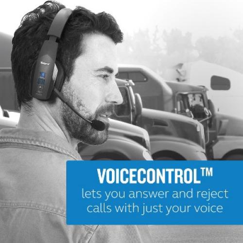 BlueParrott B450-XT Wireless Bluetooth Noise Cancelling Headset, 24hrs battery