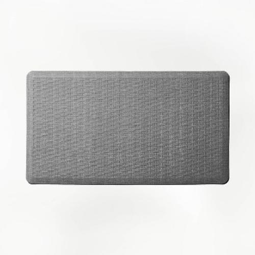 Elite Thick Comfort Mat Elite Dark Gray - Figmint;: Kitchen Floor Mat, Stain-Resistant, Indoor Use needs cleaning dusty