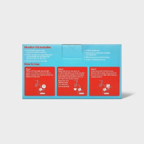 Upper Arm Blood Pressure Monitor - up&up™