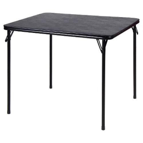Peakform 34x 34 Folding Card Table Black