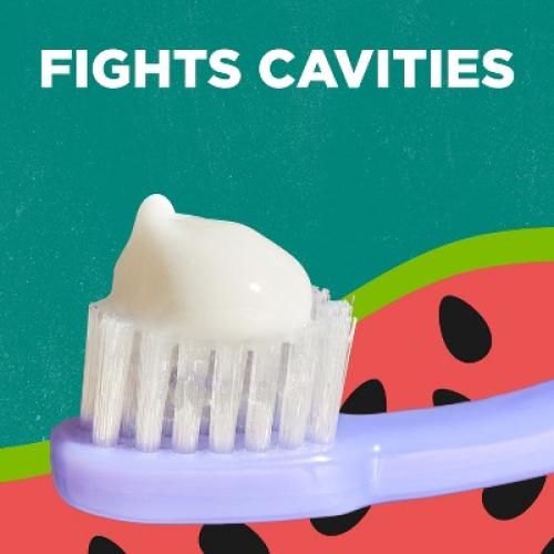 Set of 3 Size 5.1oz Tom’s of Maine Watermelon Wiggle Kids Toothpaste with Fluoride - 5.1oz