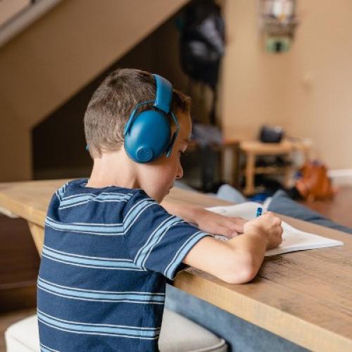 JLab JBuddies Protect Kids Ear Protection Ear Covers - Navy