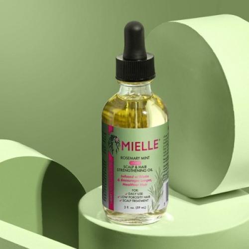 Mielle Organics Rosemary Mint Light Scalp & Hair Strengthening Oil - 2 fl oz