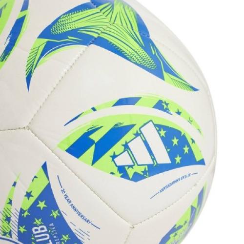 Adidas MLS Size 4 Club Sports Ball - White: TPU Shell, Butyl Bladder