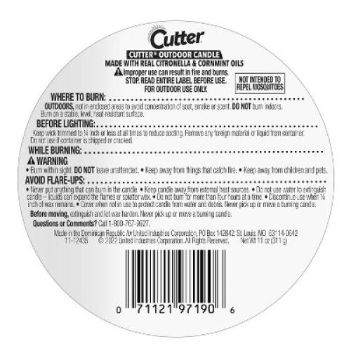 2pack Cutter 11oz Roped Bucket Candle