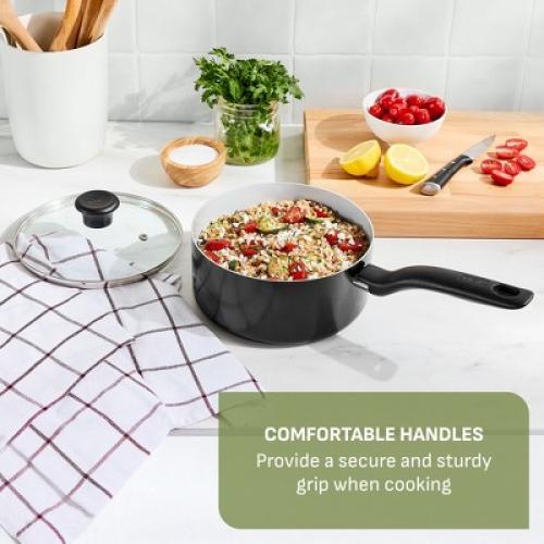 T-Fal Simply Cook 11 Ceramic Nonstick Square Griddle Black