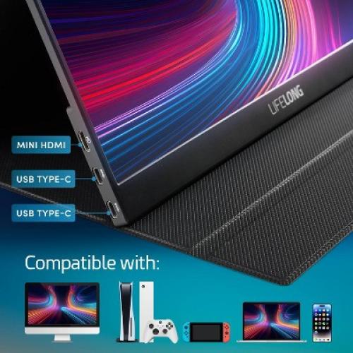 Lifelong Portable Monitor 15.6 1080P Model G70