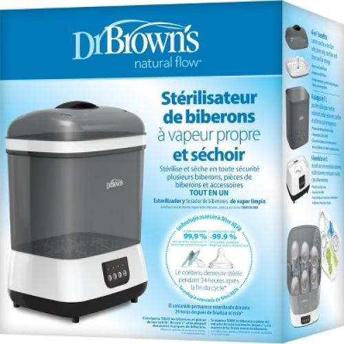 Dr. Brown's Bottle and Pacifier Sterilizer and Dryer - Gray