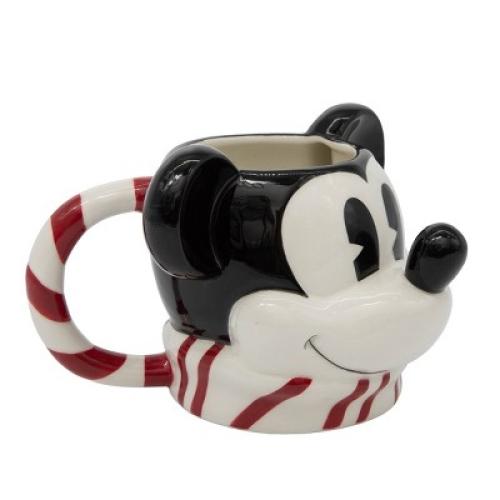 Disney 17.2oz Ceramic Holiday Mug Red/Black