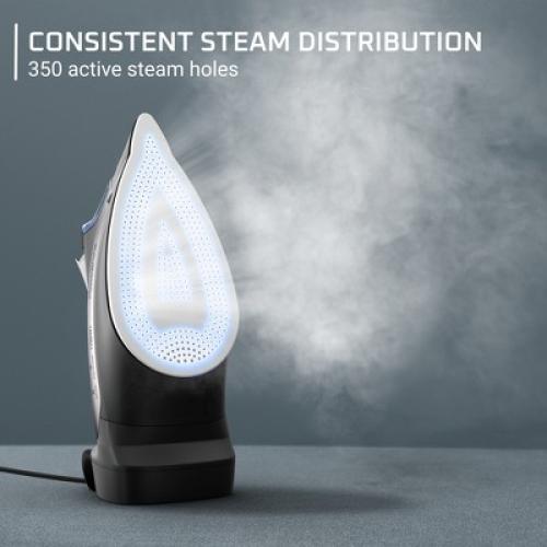 Rowenta Steam Iron Access Steam Vertical Steaming Blue/Black
