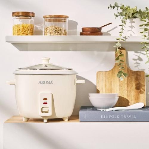 Aroma 16 Cup Rice Cooker with Pop Up Steam Tray❗MAY HAVE MISSING PIECES/NEEDS CLEANING❗