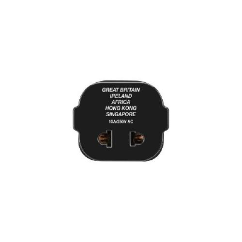 Travel Smart by Conair 2 Outlet Converter Set with USB Port