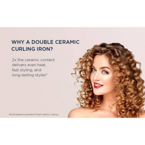Conair Double Ceramic Curling Iron - 3/4