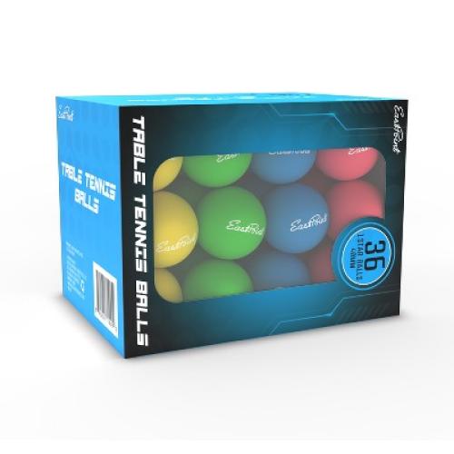 Eastpoint Penn Colored Table Tennis Balls - 36pk