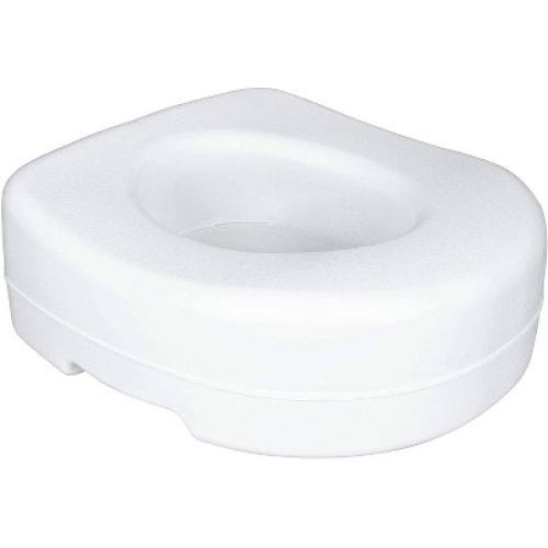 Carex Raised Toilet Seat - White