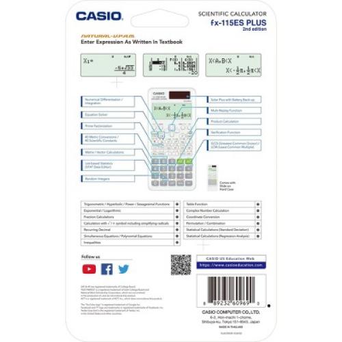 Casio FX-115 Advanced Scientific Calculator