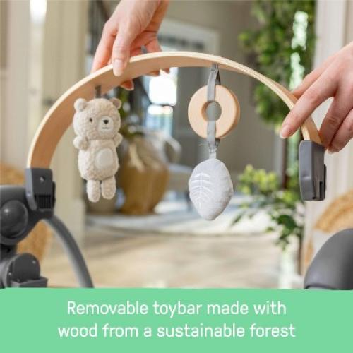 Ingenuity Every Season Swing 'n Go Portable Baby Swing - Wesley - Beige