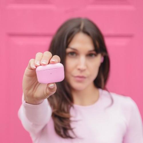 JLab Go Air POP True Wireless Bluetooth Earbuds - Pink