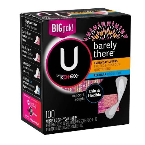 UBK Barely There Liner, Light Absorbency, 100ct