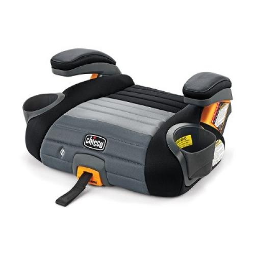 Chicco GoFit ClearTex Plus Backless Booster Car Seat - Obsidian