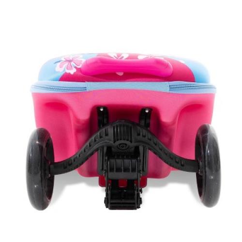 Disney Kids Hardside Carry On Scooter Suitcase - Lilo &Stitch