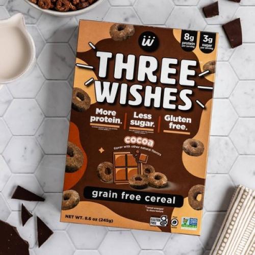 Three Wishes Cocoa Cereal - 8.6oz