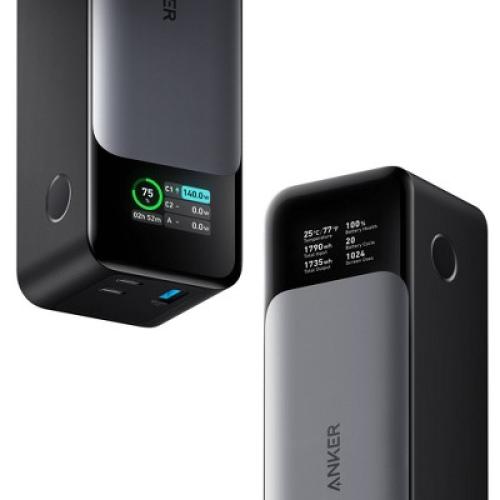 Anker 24000mAh 140W GaN Prime Power Bank - Silver