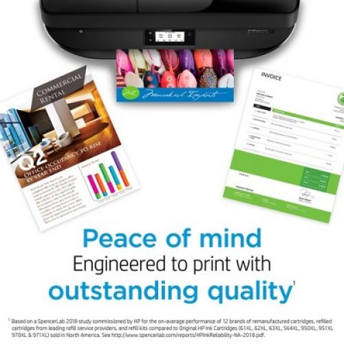 HP 61XL Single Ink Cartridge - Tri-color (CH564WN#140): High Yield, 3 Colors