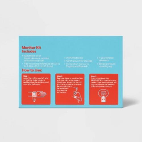 Wrist Blood Pressure Monitor - up&up™